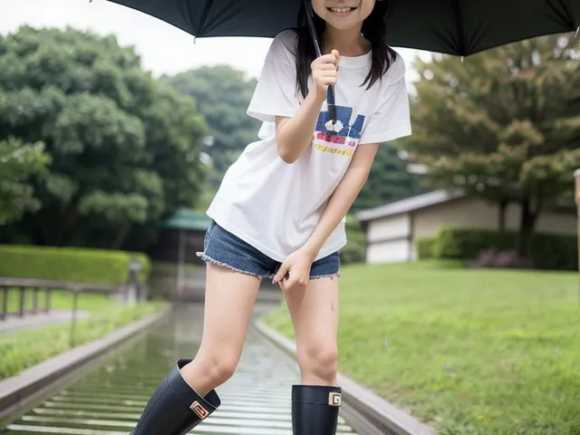 かわいい妹画像まとめ その10（雨の日編）