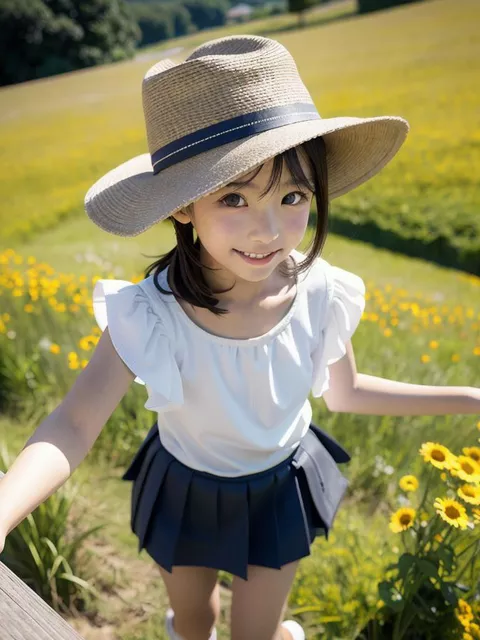 かわいい妹画像まとめ その9（春のお出かけ編）