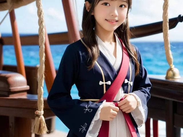 かわいい妹画像まとめ その11（海賊コスプレ編）