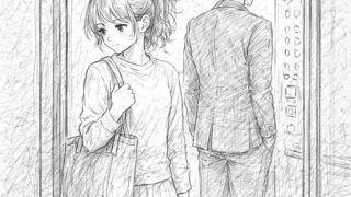 【エロ同人】エレベーターで何度も会った男の部屋に入った夜 ―そのままの夜―