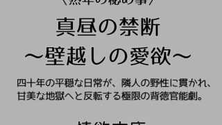 【エロ同人】真昼の禁断〜壁越しの愛欲〜
