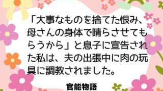 【エロ同人】「大事なものを捨てた恨み、母さんの身体で晴らさせてもらうから」と息子に宣告…