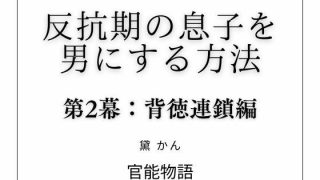 【エロ同人】反抗期の息子を男にする方法 第2幕:背徳連鎖編