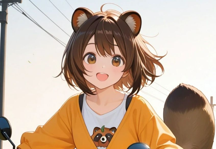 【画像】『たぬき娘』を流行らせたいwwwwww