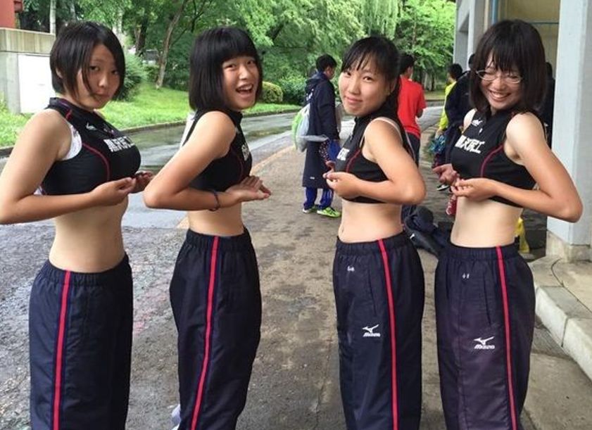 【画像】女子陸上部のお乳比べｗｗｗｗｗｗｗｗｗｗｗｗｗｗｗｗｗｗ