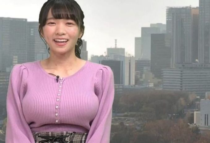 【画像】デカ乳お天気お姉さんｗｗｗｗｗｗｗ
