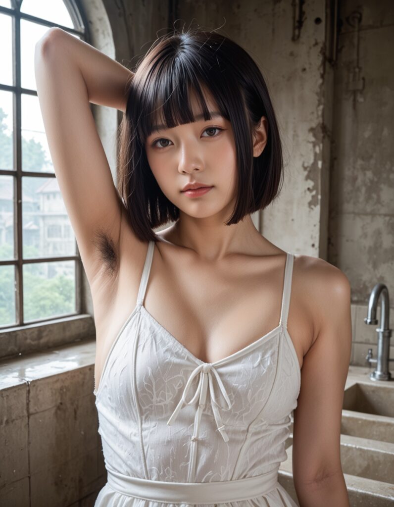 【AI腋毛画像】AI美女の腋毛は素晴らしいPart14
