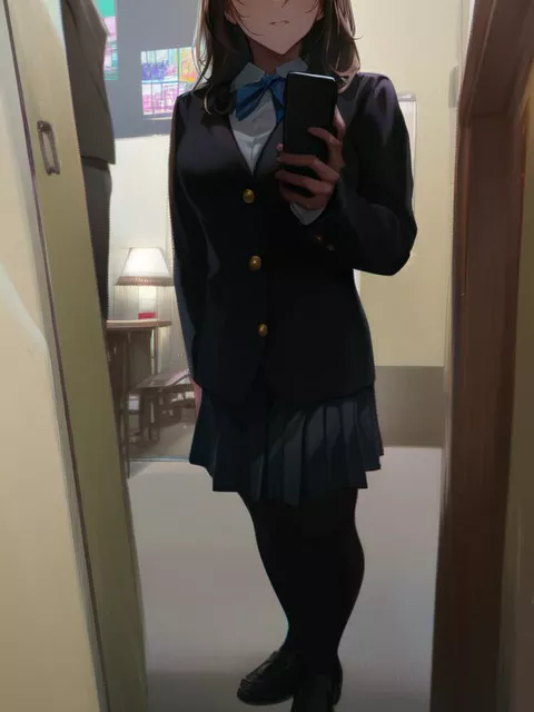 制服と罠にかけられて【TSF、入れ替わり、制服、熟女】