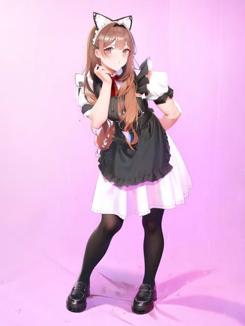ネコ耳メイドが微笑むとき【TSF、入れ替わり、女装】
