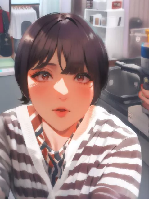 短髪の彼女と僕の身体交換