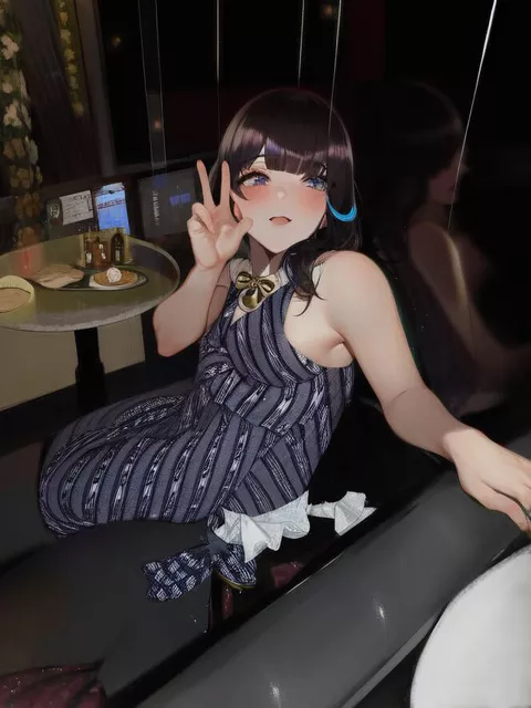 スナックでの一夜【女装】