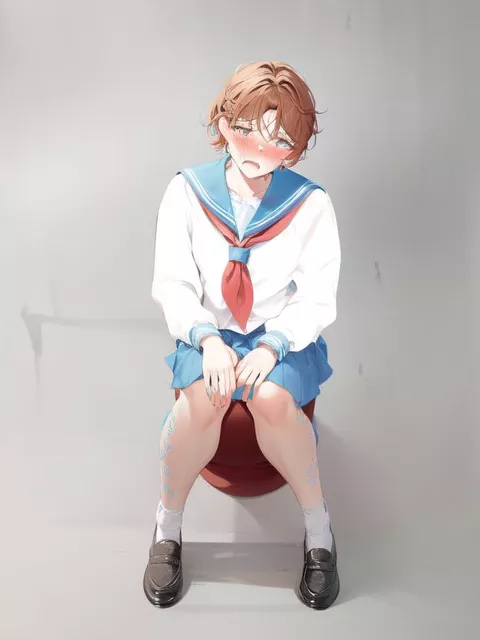 女体の1週間【TSF、入れ替わり、制服】