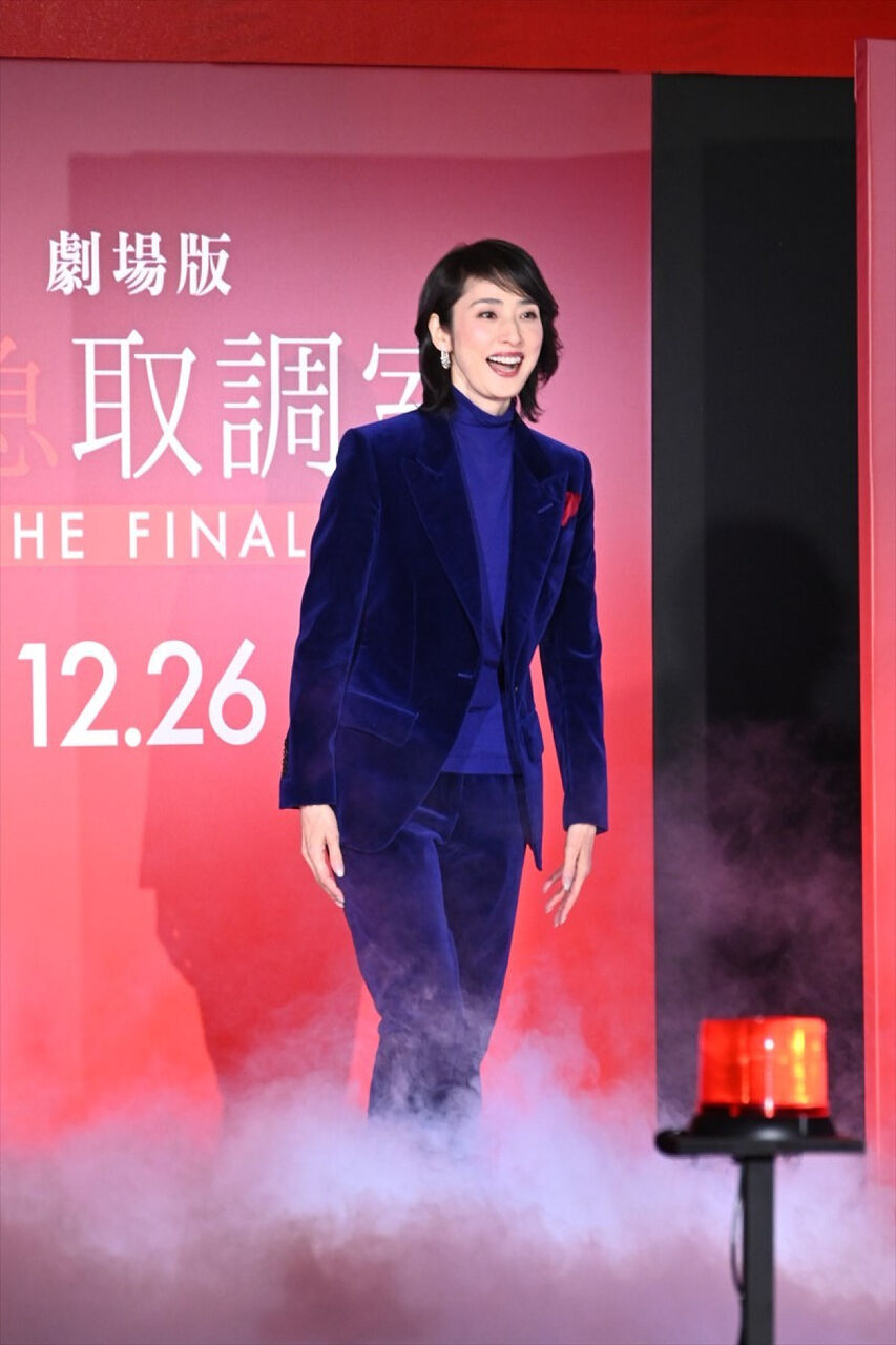 波乱万丈の末に奇跡の完成！天海祐希、涙腺崩壊の感慨「平坦じゃなかった道のりが…」『緊急取調室 THE FINAL』公開直前