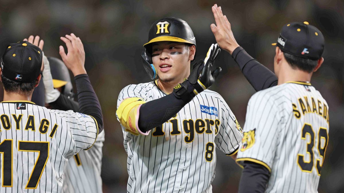 阪神ファン号泣！佐藤輝6号で連敗ストップ…大竹7回零封に「神すぎ」爆笑
