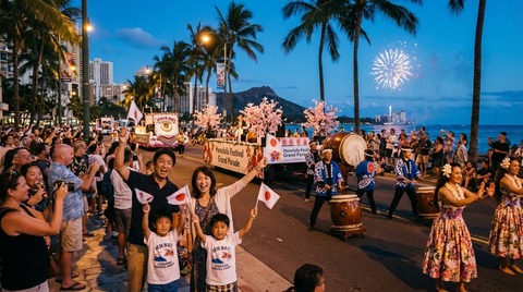 【第30回記念・2026年3月】ホノルルフェスティバル完全ガイド！グランドパレード・長岡花火・子連れ攻略を父ちゃんが徹底解説