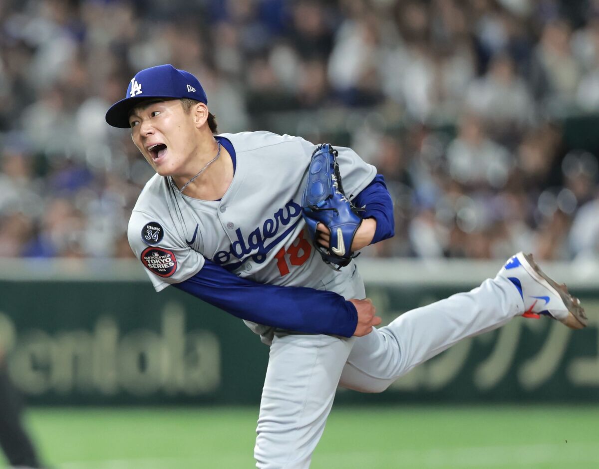 【これぞエース…】山本由伸、敵地トロントで圧巻投球…ドジャースが快勝し今季2勝目！