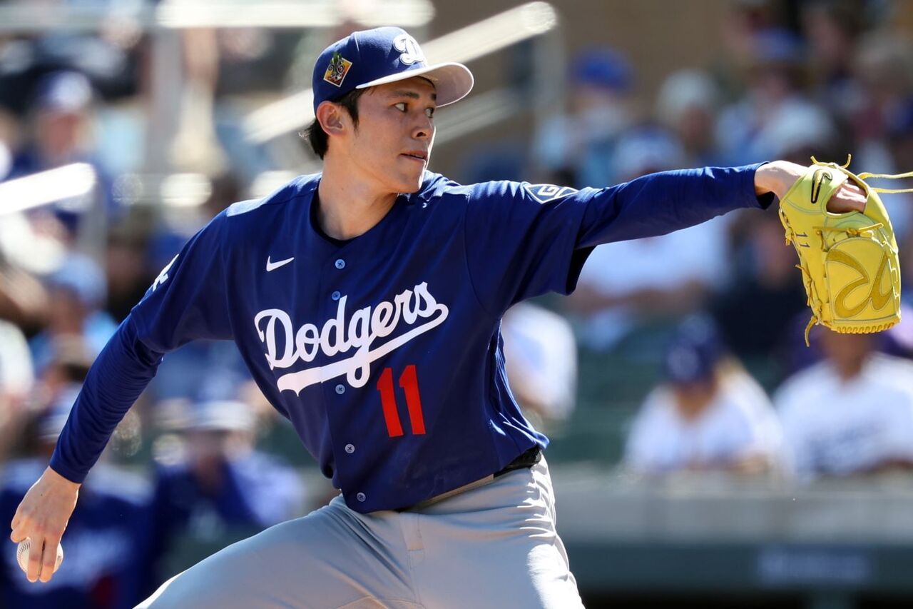 【大崩壊…2回持たず！】佐々木朗希、OP戦初登板…開幕ローテどころじゃない、制球定まらず19球ボールで3失点の惨状！