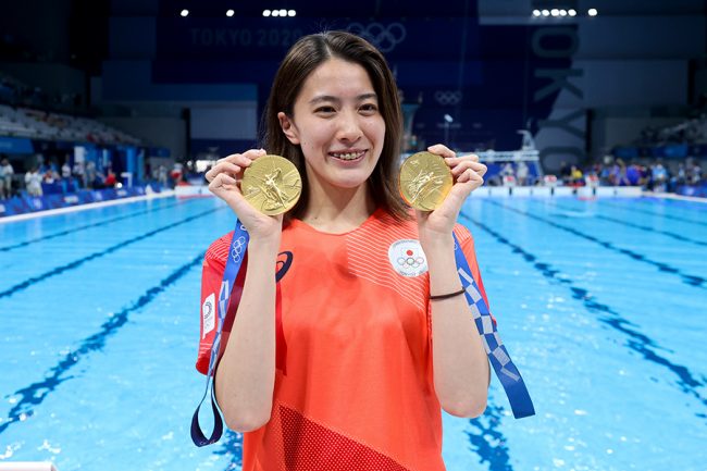 【え--ー…競泳界にビッグニュース！】 東京五輪2冠・大橋悠依（30）が結婚！「笑顔溢れる毎日を」入籍報告に祝福殺到！