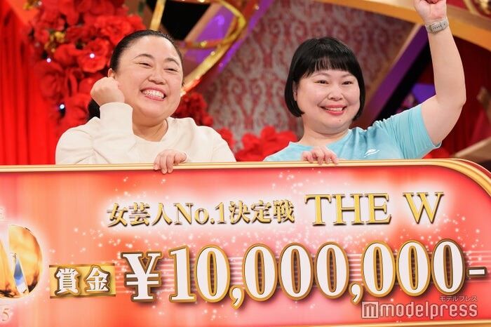 【涙の女王…THE W結果！】過去最多1044組の頂点へ、芸歴21年目の悲願達成…女芸人No.1決定戦 THE Wの9代目女王にニッチェ！　