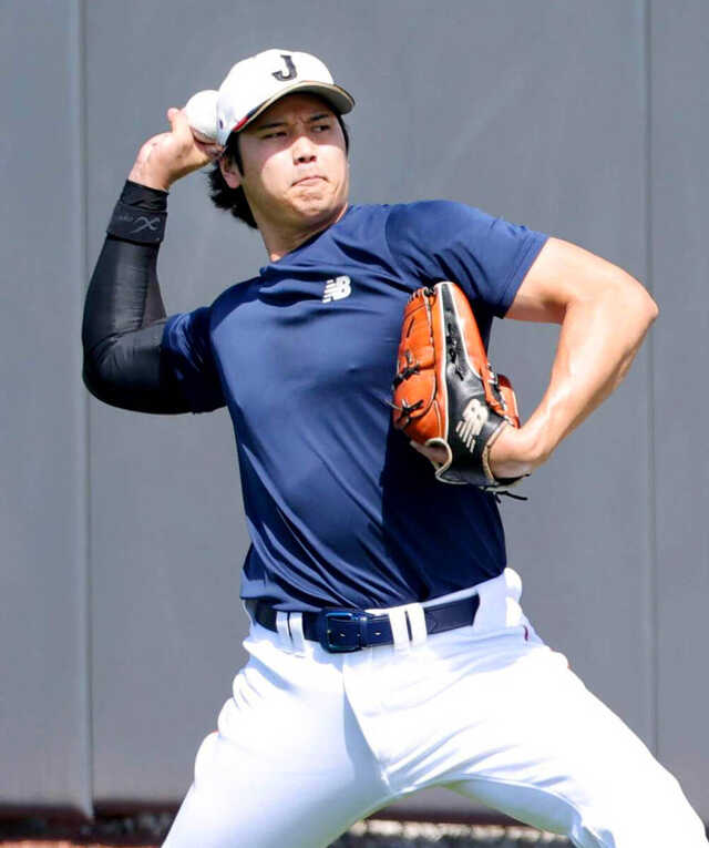 【でも投げません…】大谷翔平、決戦地ローンデポで圧巻ライブBP！侍18人相手に7K・バット2本折りも…WBC登板は「ない」球団への誠意！