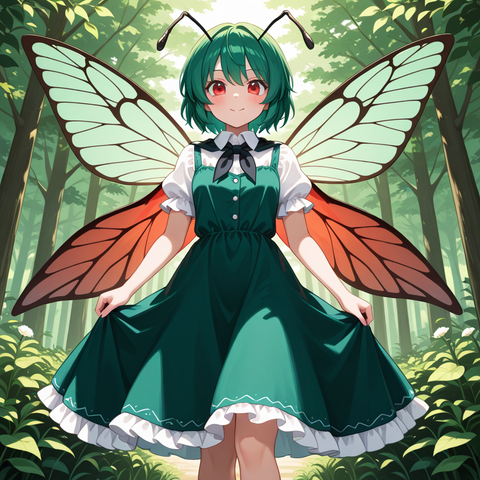 6月4日はリグルの日6月4日は東方虫娘の日