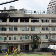 【衝撃】学校火災の原因候補が洗濯物？民も困惑してしまう