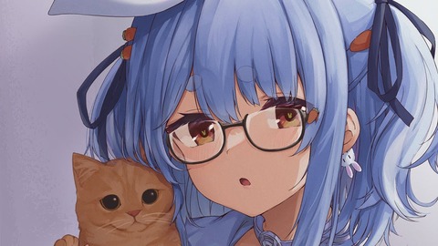 【ホロライブ】兎田ぺこら（ダミ声、語尾、ウサ耳、まろ眉、青髪、三つ編み、メガネ（たまに））←この不人気属性のオンパレードで最強になれた理由