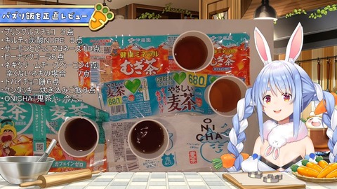 【画像】兎田ぺこらさん、忖度なしのバズリ飯レビュー配信ｷﾀ━━━━(ﾟ∀ﾟ)━━━━!!