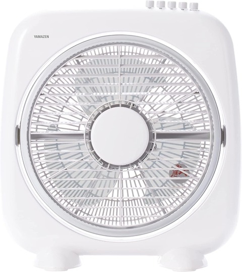 【２個あると寝やすい】山善の床置き扇風機「YBS-B2510(W)」で、暑い夏を賢く快適に過ごす方法「エアコン弱で扇風機２台つけると逆に寒い」