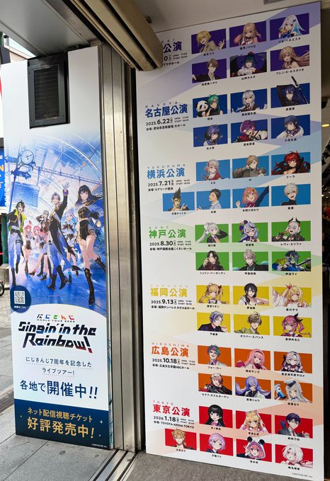 【にじさんじ】ROF-MAO 2nd LIVE - Limitless：ライバーカメラってこんな感じなんだ