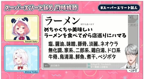 【にじさんじ新人】さくゆいとデビュー配信同時視聴！「一橋綾人＆五木左京」クレイジーさくゆいの餌食となった新人ライバー