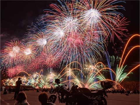 【春の花火】大阪：りんくう2025 りんくう花火～ぼくたちのスマイル花火大作戦～「縁日もあって食事は出店！」2025年4月12日(土)花火打ち上げ 19:00