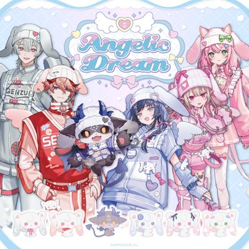 にじさんじ「Angelic Dream」グッズが発売　ライバー6名が“天使界隈風“に大変身「3月6日18時より販売」