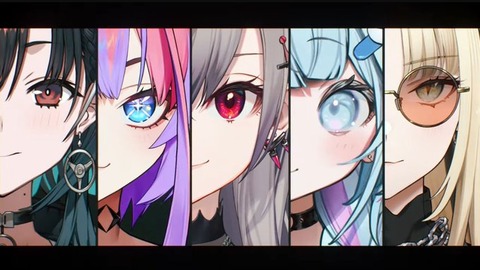 ホロライブデバイスの新人、虎金妃笑虎以外の3人が登録者数で横並びし始める