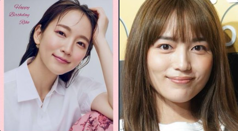 今、吉岡里帆がCMに出てきて、その後川口春奈がCMに出てきた！