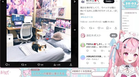 個人勢νtuber結城さくなさん、同接5万人ｗｗｗｗｗｗ