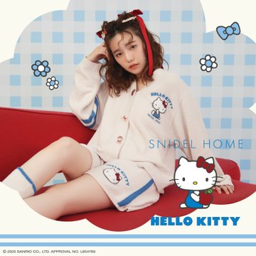 「サンリオ×スナイデル ホーム」ハローキティと初コラボ！ライトブルーの爽やかコレクション全16型が登場