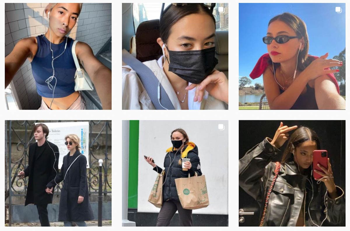 有線イヤホンが今おしゃれ？　セレブやスポーツ選手の着用で人気復活