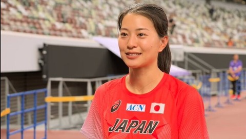 【画像】世界陸上　女子三段飛び・髙島真織子さん！美人すぎるｗｗｗｗｗｗｗｗｗｗｗｗ