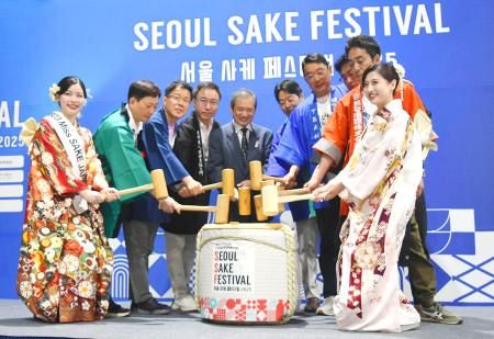【熱烈】日韓国交60周年で日本酒人気！韓国で6度目の「日本酒フェス」開催！