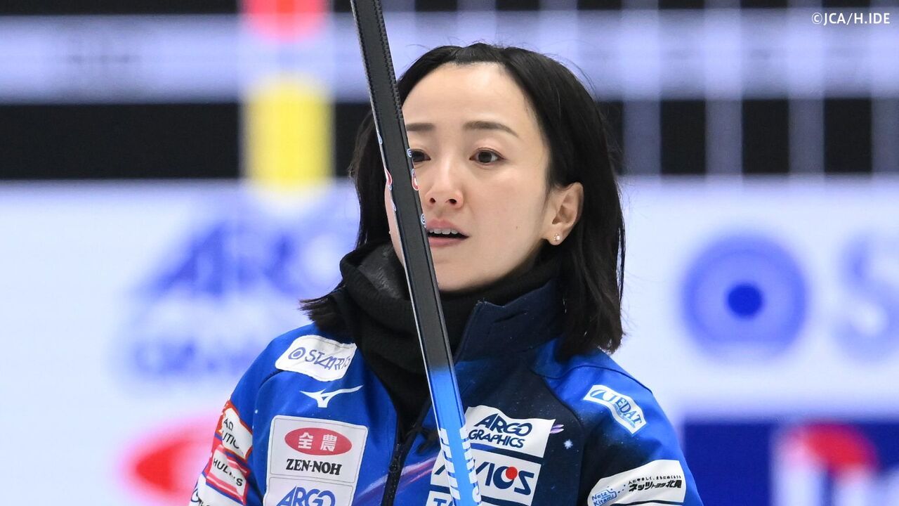 ロコ・ソラーレ準決勝敗退、藤澤五月のショット精彩欠く！