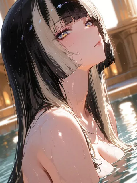 【AIイラスト】風呂に入っている女の子のAI画像まとめ【アニメ調】