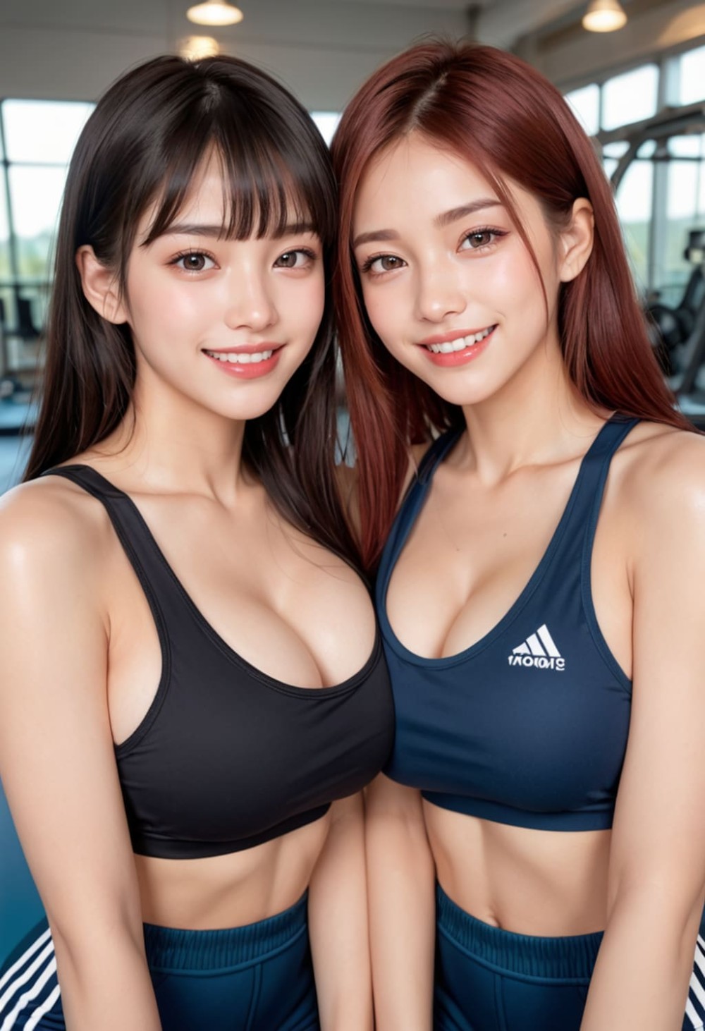 【AIグラビア】スポーツジムにいる女の子のAI画像まとめ【リアル調】 Part 2
