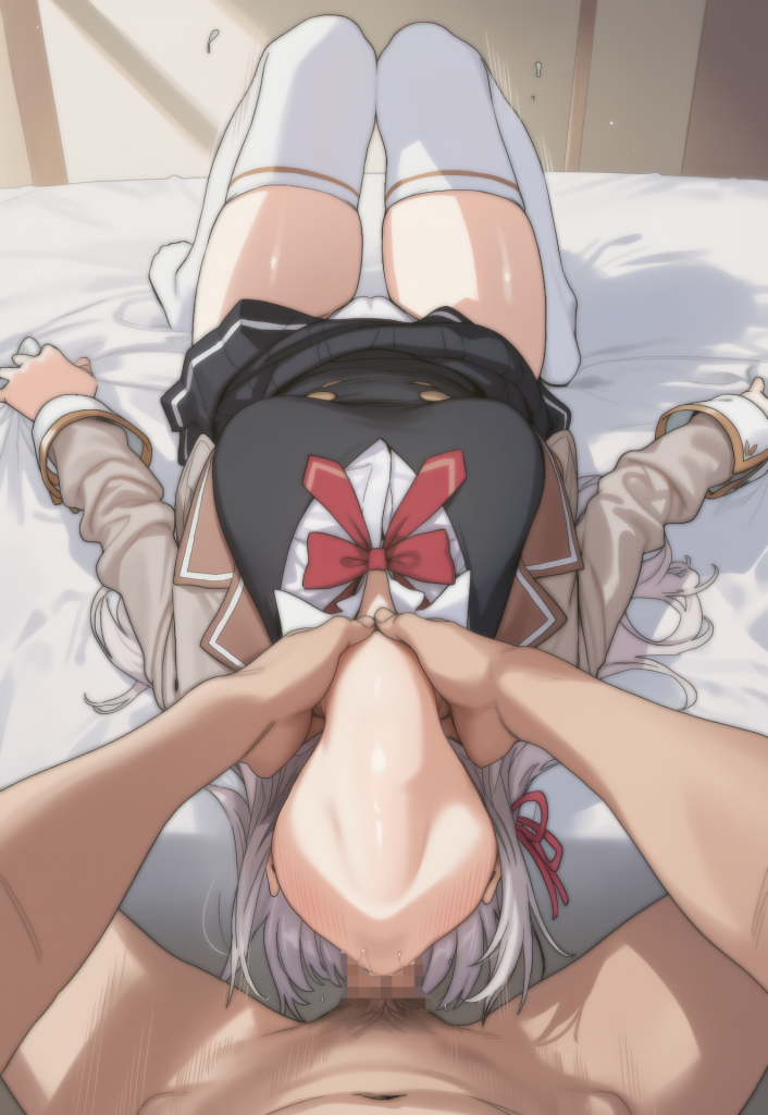 【画像】アーリャと周防有希に喉奥イラマチオさせる