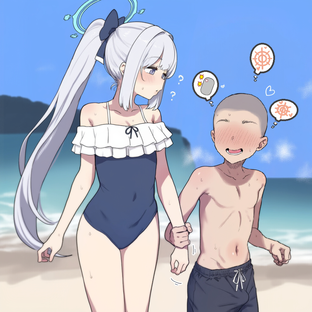 【画像】月雪ミヤコとエロガキ♥