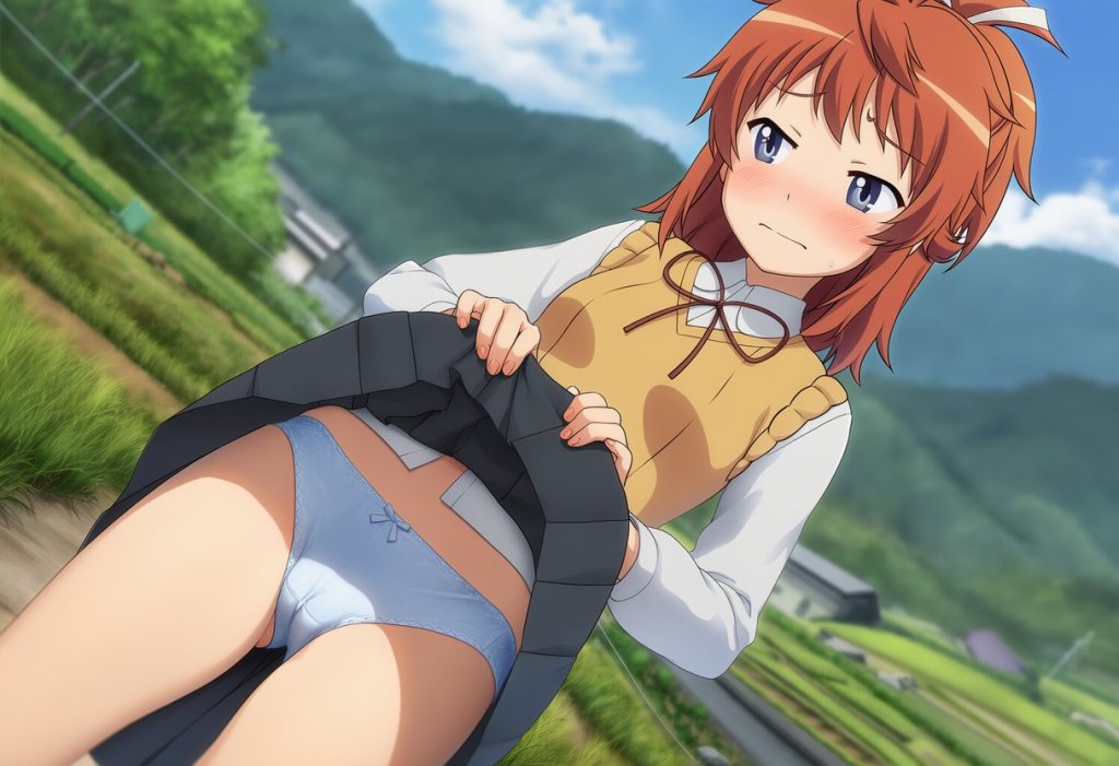 【のんのんびより】色々見せてくれるなっつん