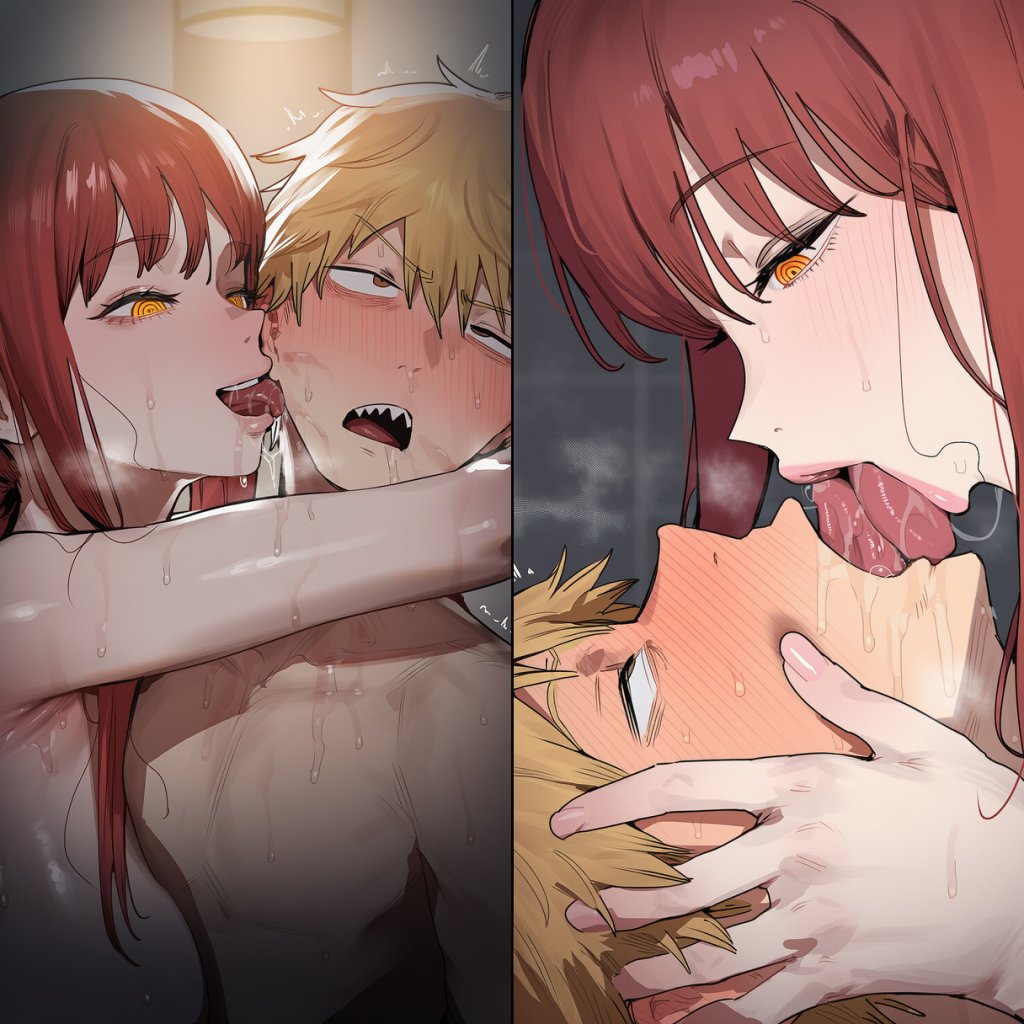 【二次エロ】マキマに支配されちゃうデンジ♥