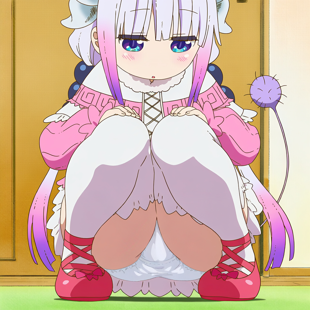 【メイドラゴン】カンナカムイのえっろいおぱんつ♥