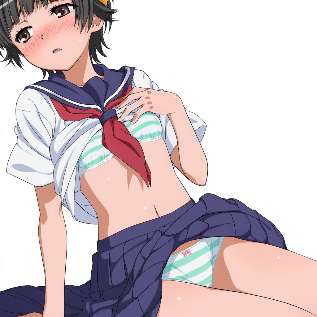 【画像】初春飾利のドエロい下着でシコろう