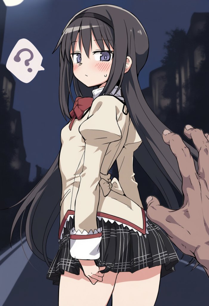 【二次エロ】暁美ほむら人質脅迫レ◯プエロ画像